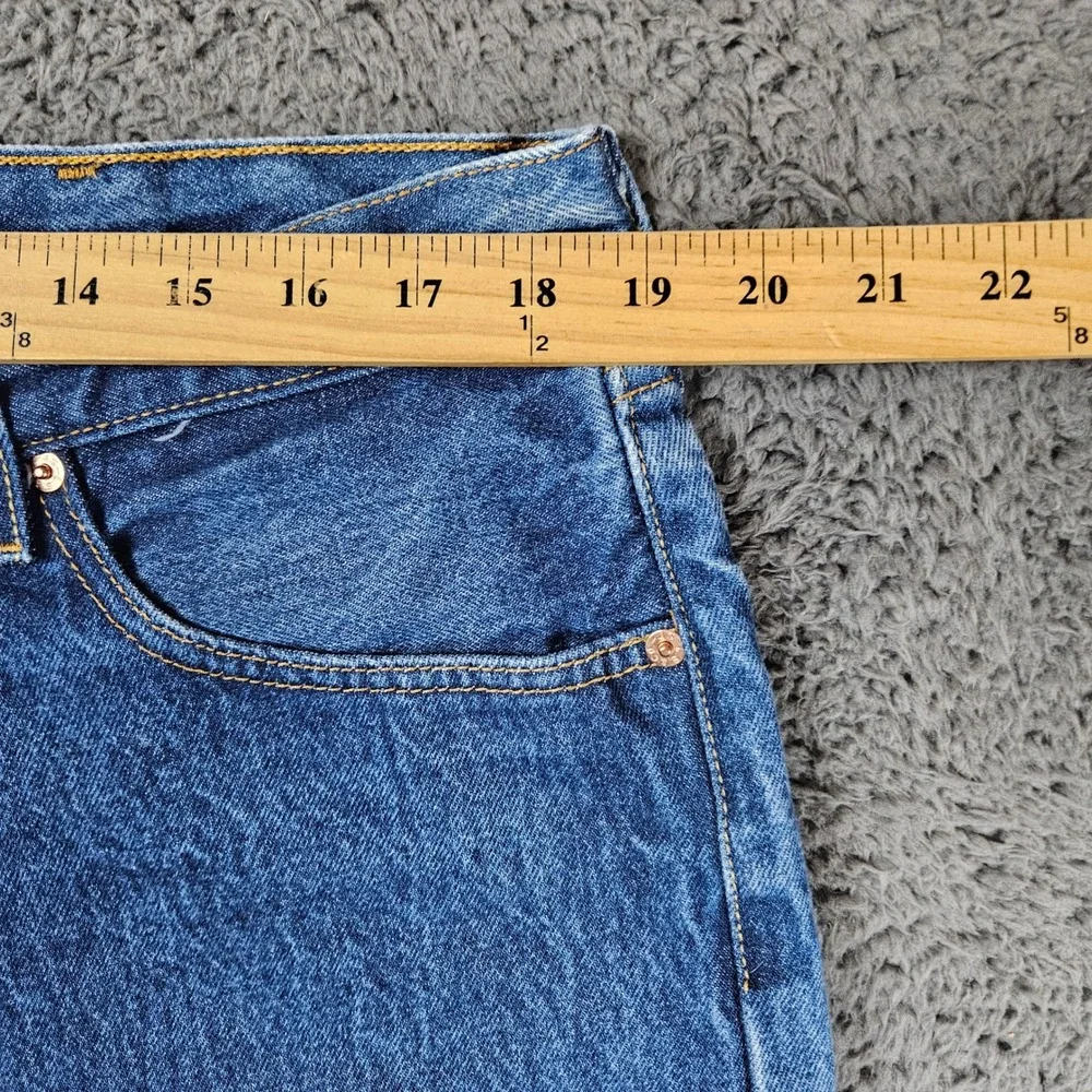 Levis 501 Mens Blue Jeans 40x30 Original Fit Button Fly Medium Wash‎ 00501-0000